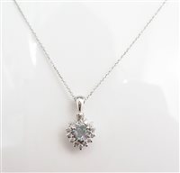 Collier Lucciole Gioielli Femme in Or blanc Topazio CIOAIR/1T - CIOAIR/1T